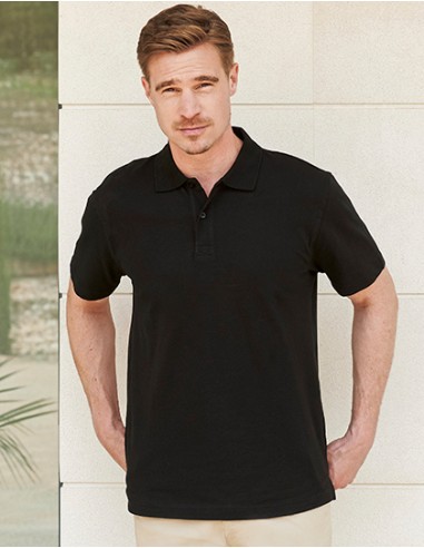 H-H305-Mens Stretch Piqué Polo Shirt
